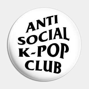 Anti social, k-pop club. Pin