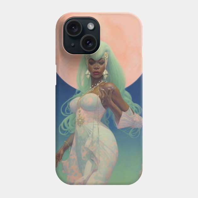 Goddess Arrives Phone Case by PlushFutura