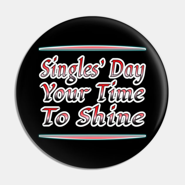 Singles' Day Shine Collection Pin by EKSU17