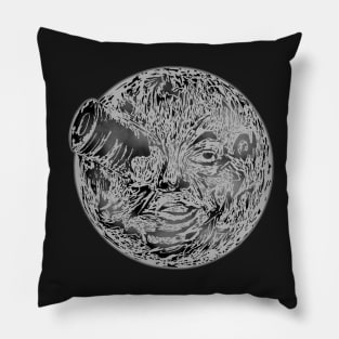 A Trip to the Moon Classic Film Pillow