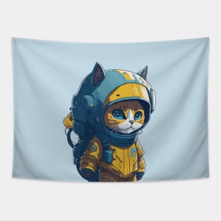 Cat Astronaut Space Astronaut Costume Tapestry