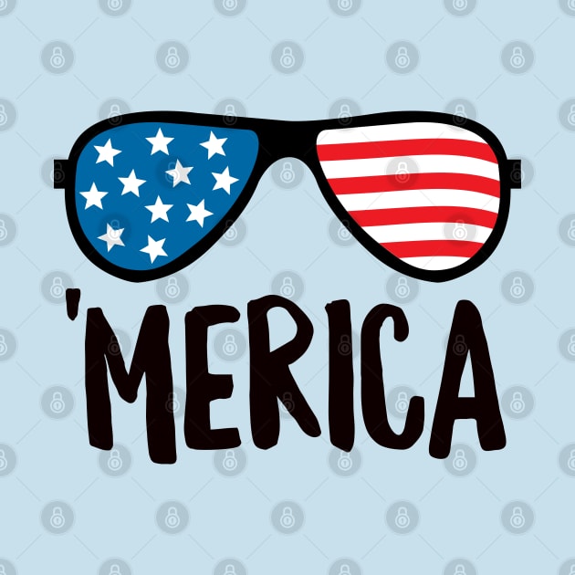 Merica Shades by DetourShirts