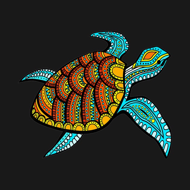 Cute Turtle Sea Turtle Sea Ocean Beach Lover by baggageruptured