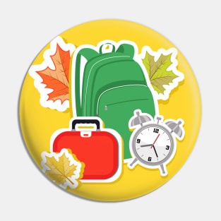 Backpack to School! Pin