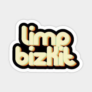 vintage color limp bizkit Magnet