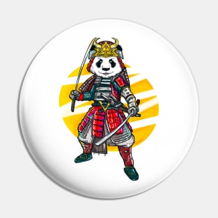 Panda Samurai Pin