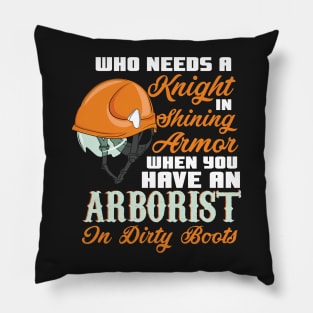 ARBORIST: Knight In Shining Armor Pillow