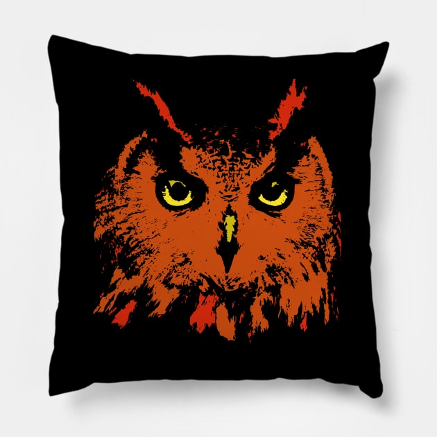 Owl Pillow by HelenDesigns