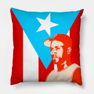 Puerto Rican Baseball Player | Roberto Clemente Pillow