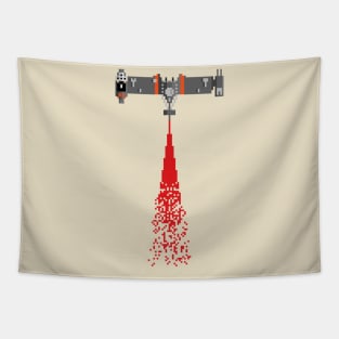 Ski Speeder! Tapestry