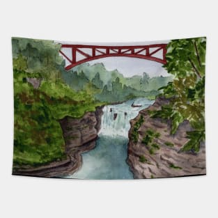 Letchworth State Park - Middle Falls Tapestry