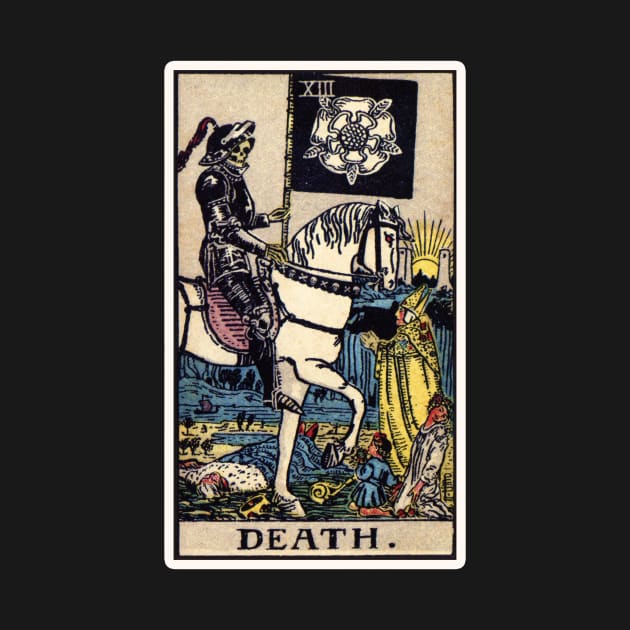 XII. Death Tarot Card by wildtribe