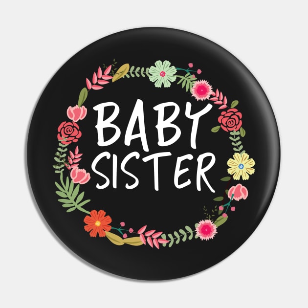 Baby Sister Floral matching family pregnancy pregnant reveal sis announce announcement expecting preggers surprise Pin by Kyandii