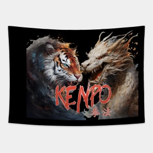 Kenpo Tiger & Dragon Tapestry