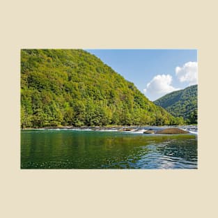 Troslap Lohovo Waterfall in Bosnia T-Shirt