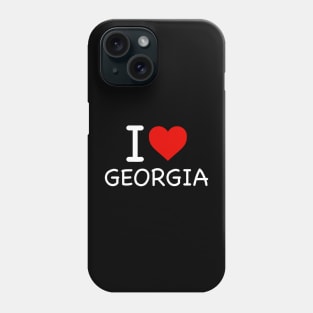 Georgia - I Love Icon Phone Case