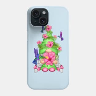 Hummingbird and Gnome Lady Phone Case