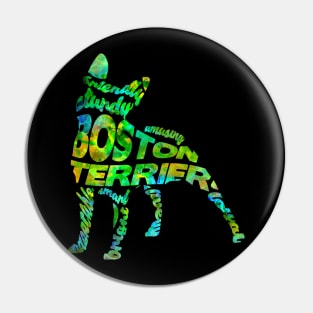 Boston Terrier Pin