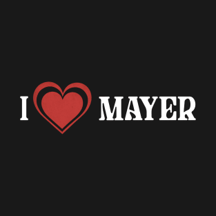 Mayer Proud To Be Personalized Name Birthday Style T-Shirt