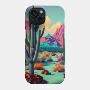 Abstract Desert Landscape Phone Case