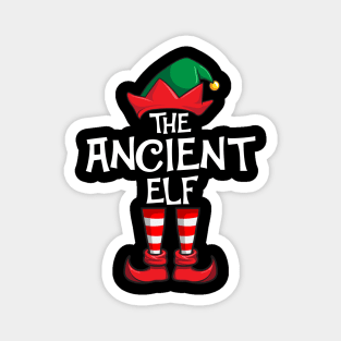 Ancient Elf Matching Family Christmas Magnet