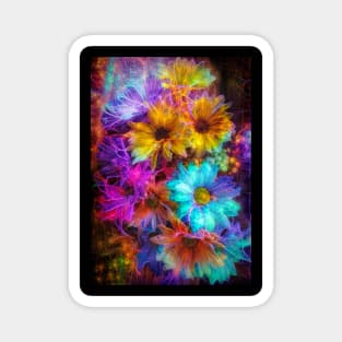 Crazy Daisies Magnet