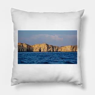 Rocky edges of the Comino island Pillow