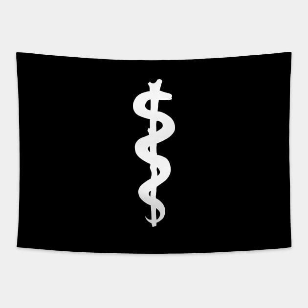 Caduceus Medicine Tapestry by pepques