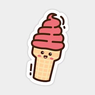 Cute Ice Cream Magnet