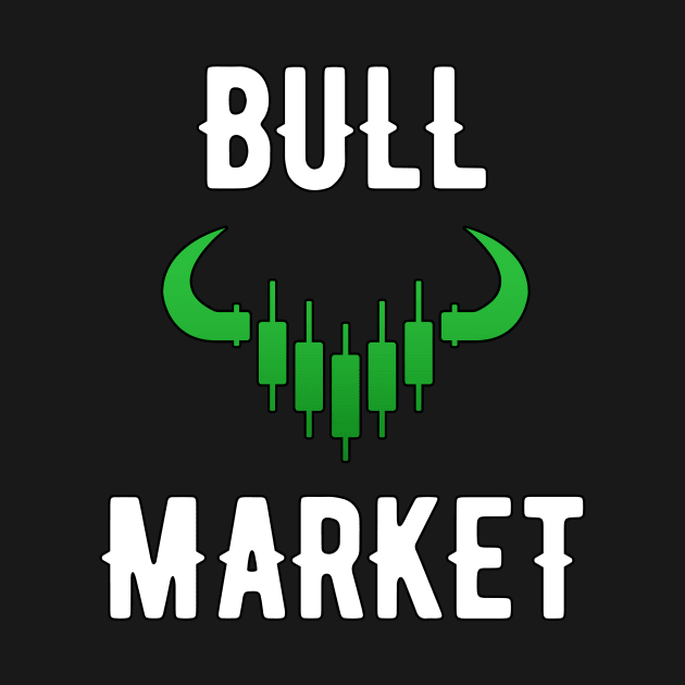 Bull Market Gift Stock Trader Trading by MGO Design