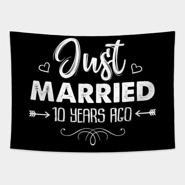 Just Married 10 Years Ago Tapestry by stayilbee