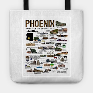 Phoenix Map Tote