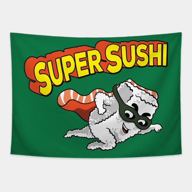 super sushi Tapestry by art of gaci