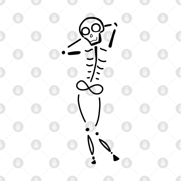 Striptease skeleton by pepques