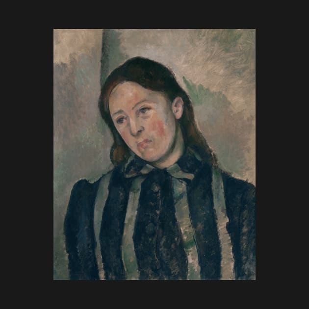 Portrait of Madame Cezanne by Paul Cezanne by Classic Art Stall