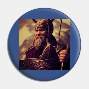 Viking Raider Pin