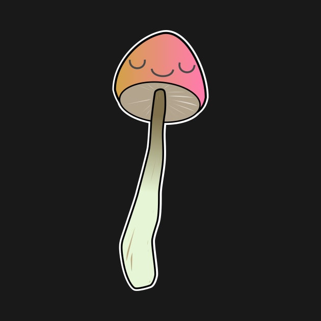 Happy Mushroom by Dusty Daze