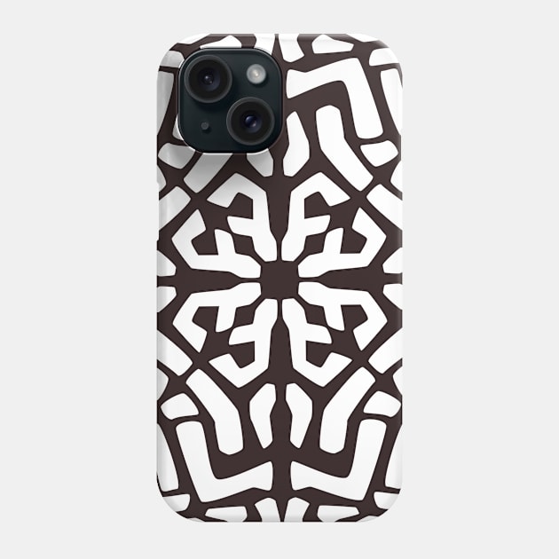 abstract kaleidoscope art Phone Case by Mzfakha