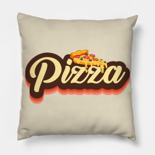 Vintage Pizza Pillow