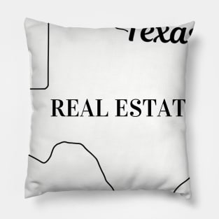 Texas Real Estate Pillow