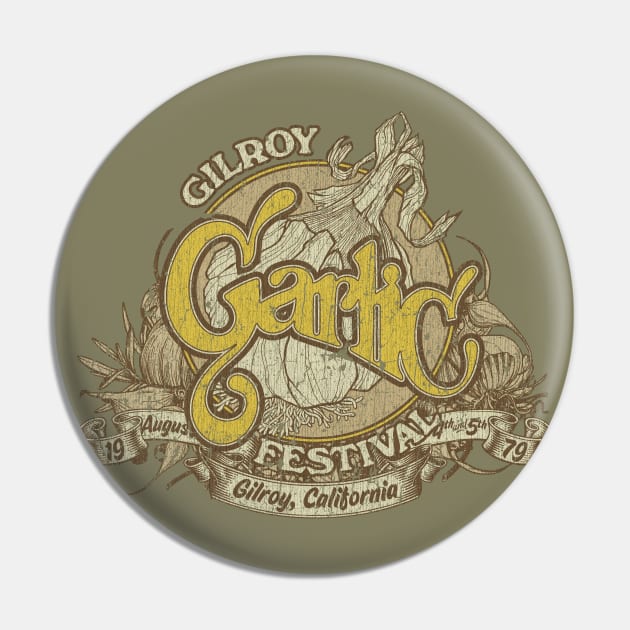 Garlic Festival 1979 Pin by JCD666