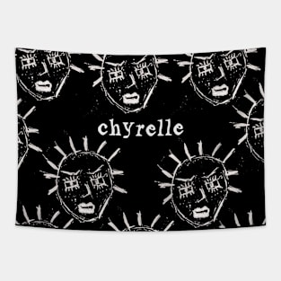 Chyrelle Face Pattern Tapestry