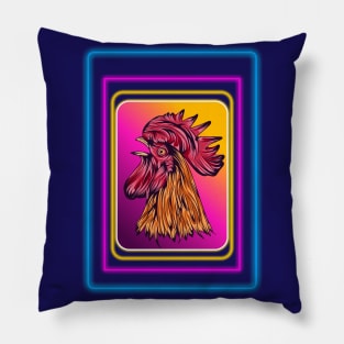 Rooster illustrations Pillow