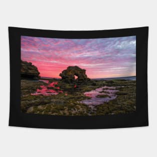 Keyhole Rock, Bridgewater Bay,Blairgowrie, Mornington Peninsula, Victoria, Australia Tapestry