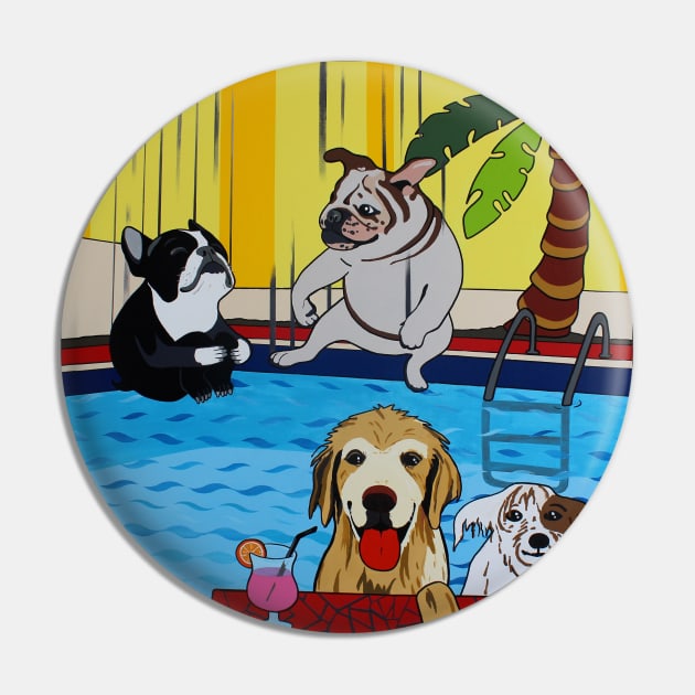 playing in the pool with friends Pin by Griffioen