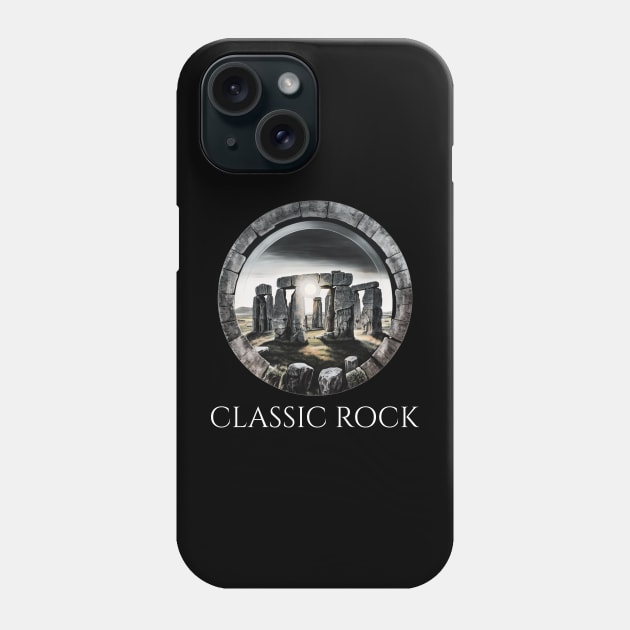 Ancient Prehistory - Classic Rock - Stonehenge - History Phone Case by Styr Designs