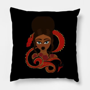 Dragon Baddie Pillow