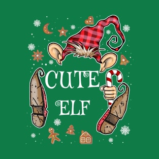 Cute Elf Christmas Costume T-Shirt