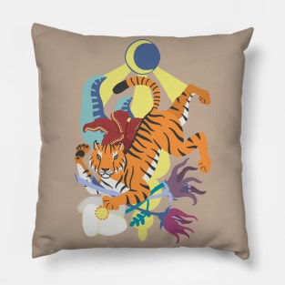 Moon Tiger Pillow