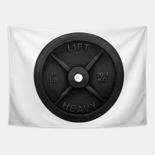 LIft Heavy Tapestry